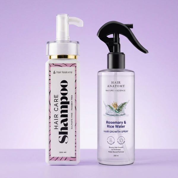 Hair Anatomy Growth Kit (Shampoo + Spray)